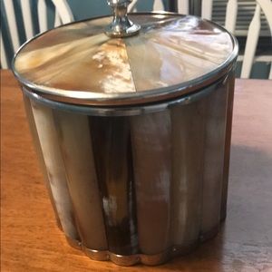Buffalo Horns Ice bucket a beautiful handmade work